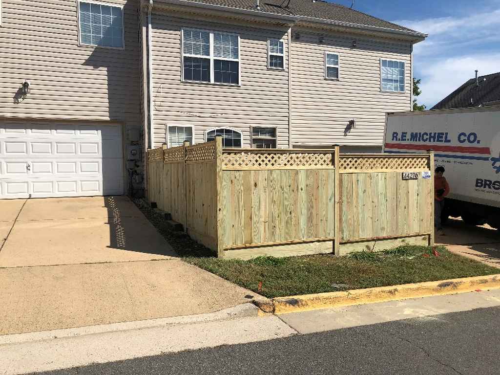 Quality fence installation in Arlington VA